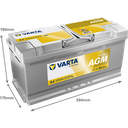 Varta Dynamic AGM 105Ah A4