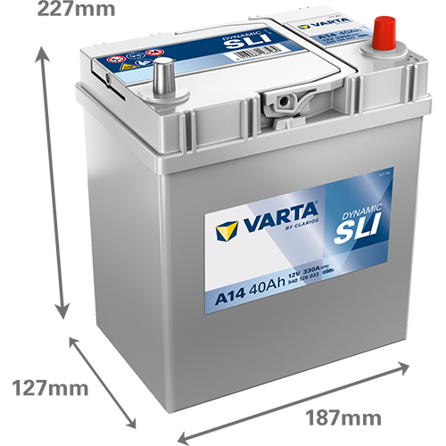 40Ah Varta Blue A14