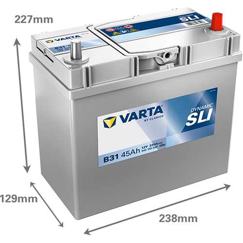 45Ah Varta Blue B31