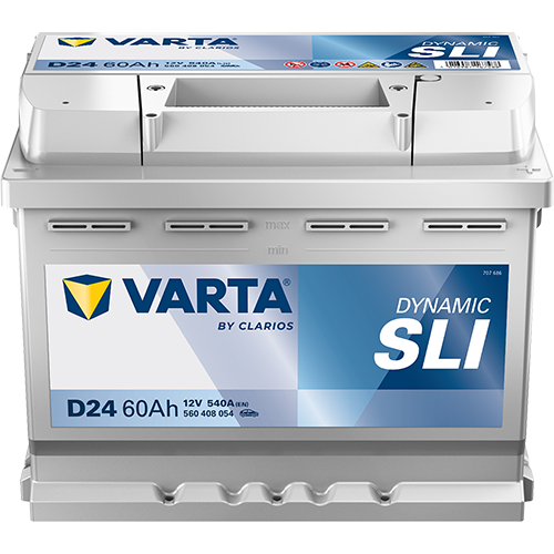 60Ah Varta Blue D24