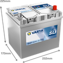 Varta Dynamic SLI 60Ah D47