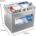 Varta Dynamic SLI 60Ah D48
