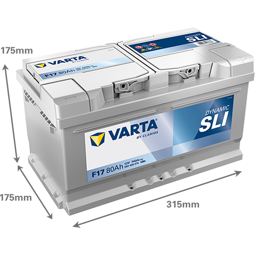 Varta Dynamic SLI 80Ah F17