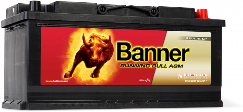Banner 105Ah Running Bull AGM - 60501