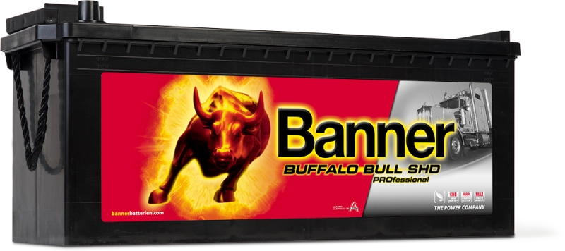 Banner 180Ah Buffalo Bull SHD PROfessional - SHD PRO 68008