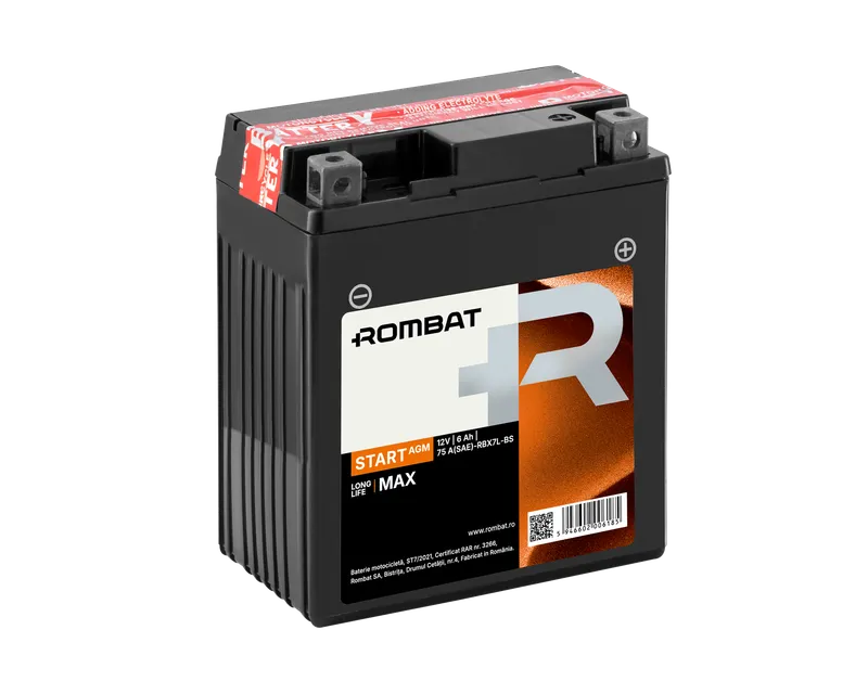 Rombat Start AGM RBX7L-BS