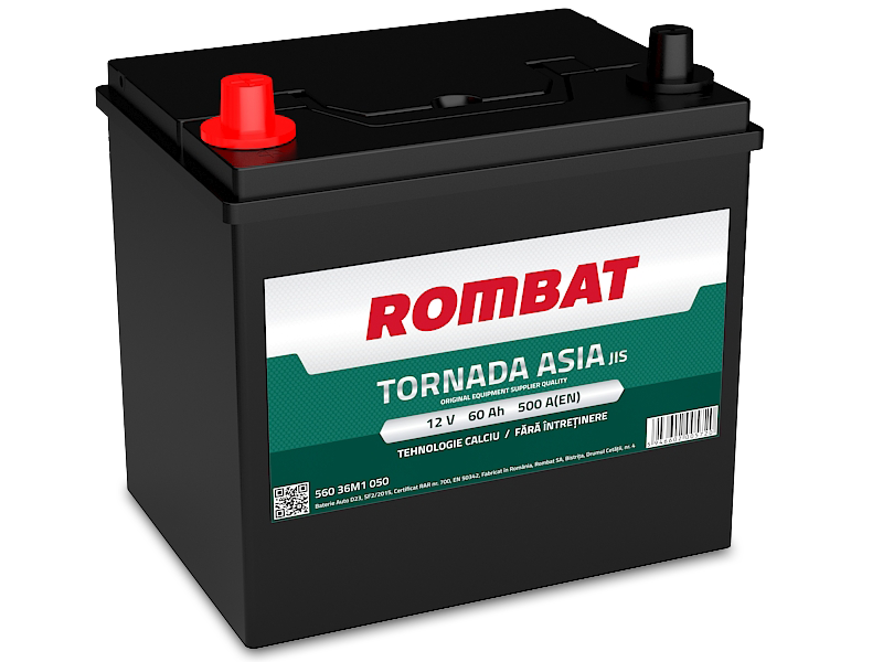 Rombat Tornada Asia 60Ah SP DM