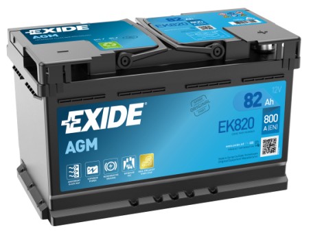 Exide AGM 82Ah EK820