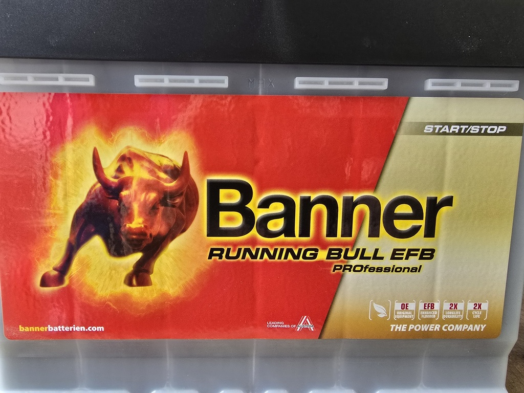 Banner 65Ah Running Bull EFB 56511