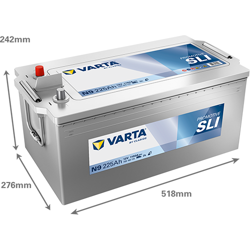 [725103115A722] 225Ah Varta Promotive Silver N9