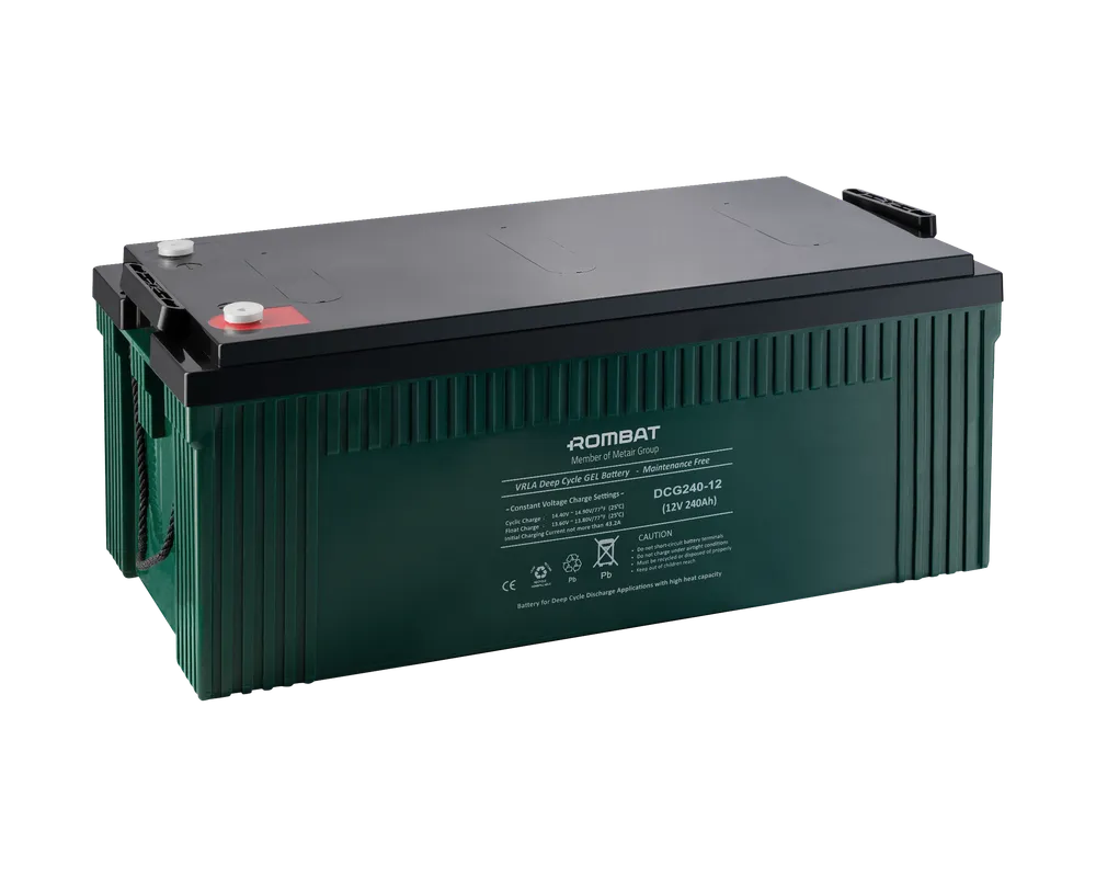 [DCG(Gel)12V-240Ah] Rombat Gel 12V-240Ah baterie stationara DCG(Gel)12V-240Ah