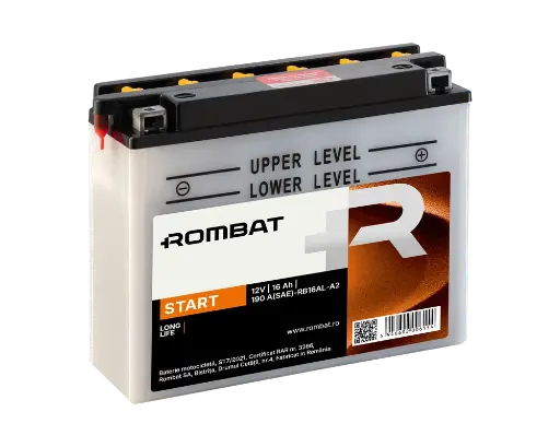 [RB16AL-A2] Bat moto 12Vx16Ah Start cu intretinere RB16AL-A2