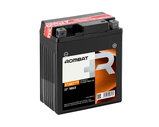 [RBX7L-BS] Bat moto 12Vx6Ah Start AGM RBX7L-BS