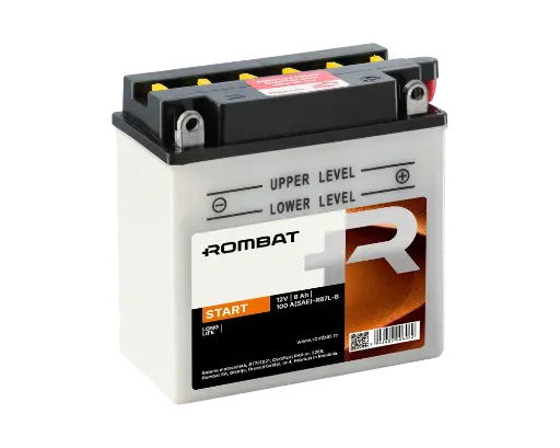 [RB7L-B] Bat moto 12Vx8Ah Start cu intretinere RB7L-B