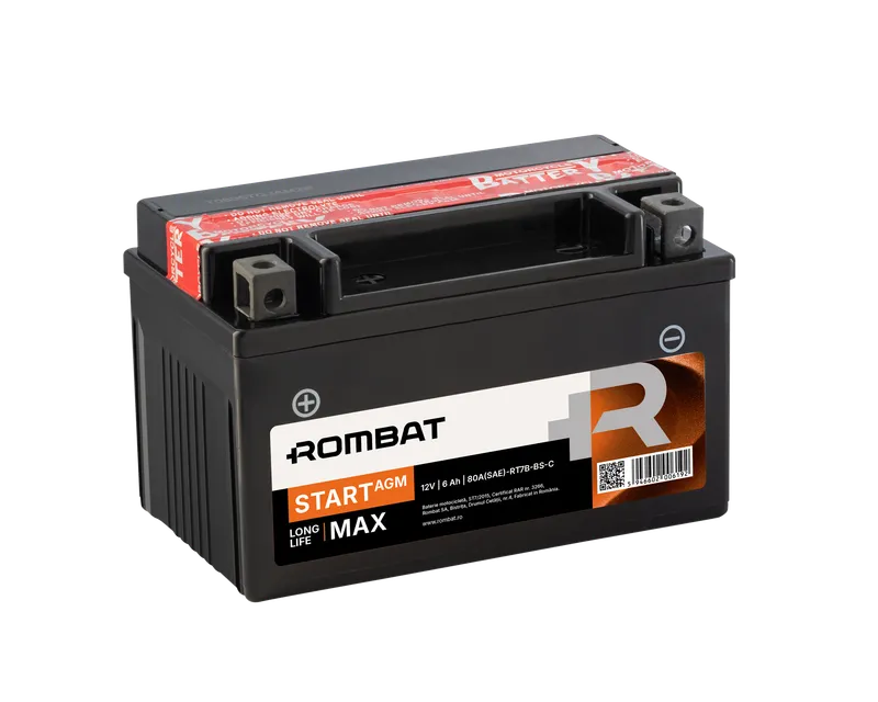 [RT7B-BS-C] Rombat Start AGM 6Ah RT7B-BS-C