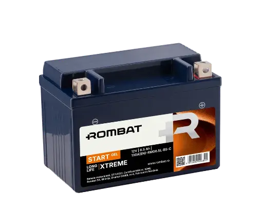 Bat moto 12Vx6,5Ah Start GEL RMG6.5L-BS