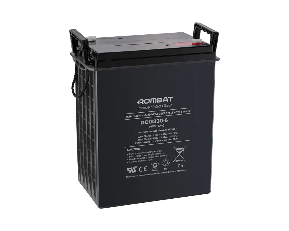 [DCG6V-330Ah] Rombat Gel 6V-330Ah baterie stationara DCG6V-330Ah