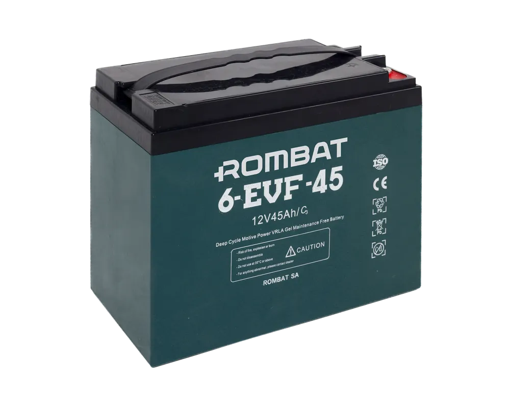 [6-EVF-45] Rombat 6V-45Ah baterie semitractiune 6-EVF-45