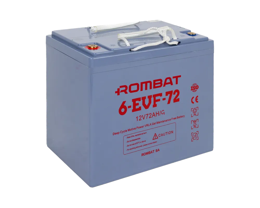 [6-EVF-72] Rombat 6V-72Ah baterie semitractiune 6-EVF-72