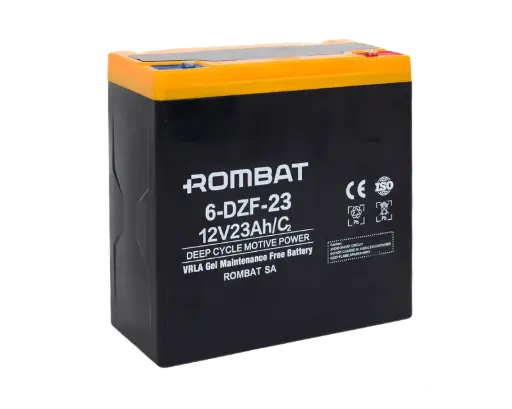 [6dzf23] Rombat 12V-23Ah baterie bicicleta electrica 6-DZF-23