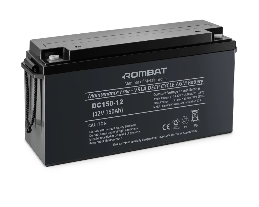 Rombat AGM 12V-150Ah baterie stationara DC12V-150Ah