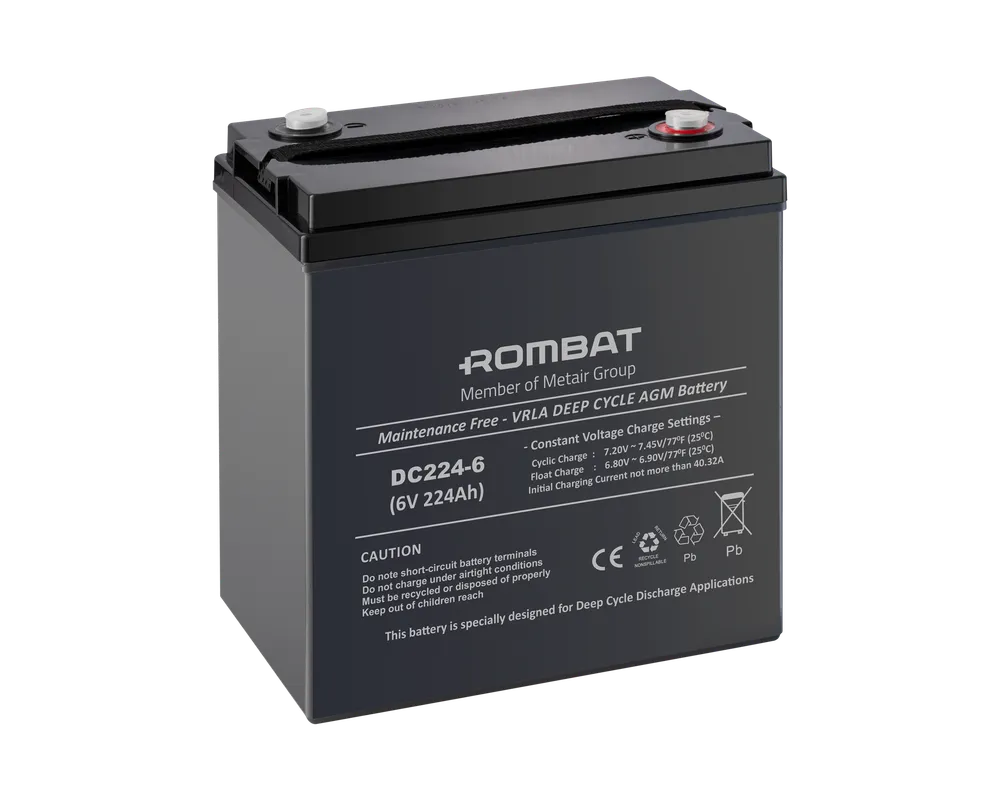 Rombat AGM 6V-224Ah baterie stationara DC6V-224Ah
