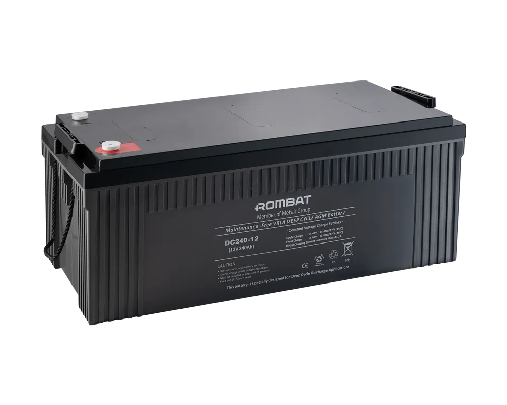 Rombat AGM 12V-240Ah baterie stationara DC12V-240Ah