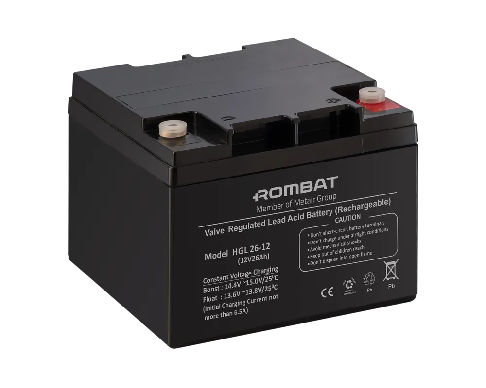 Rombat AGM 12V-26Ah baterie stationara HGL12V-26Ah