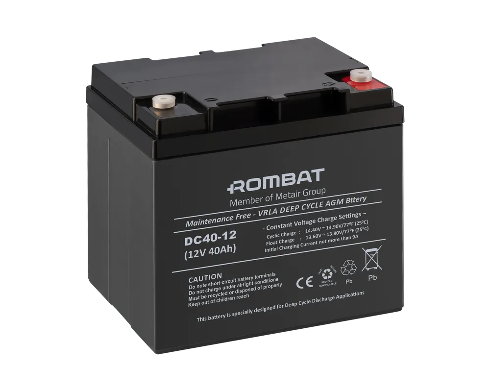 Rombat AGM 12V-40Ah baterie stationara DC12V-40Ah
