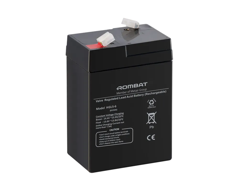 Rombat AGM 6V-5Ah baterie stationara HGL6V-5Ah