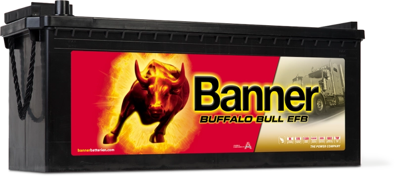 Banner 190Ah Buffalo Bull EFB - EFB 690 17