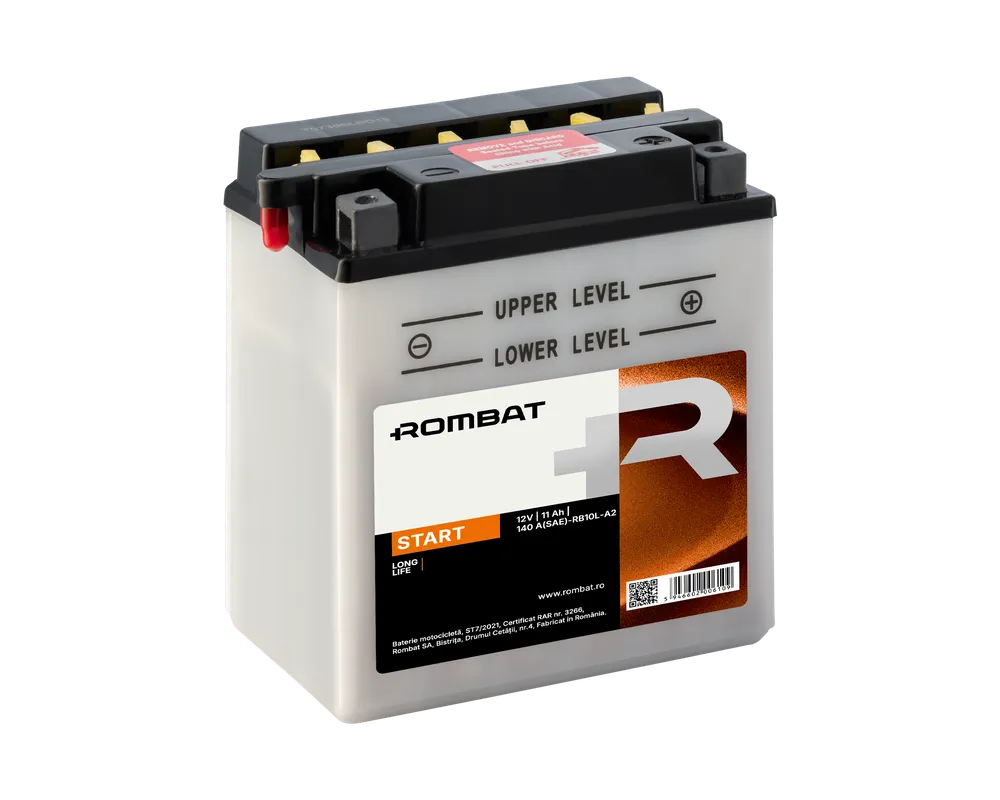 Bat moto 12Vx11Ah Start cu intretinere RB10L-A2