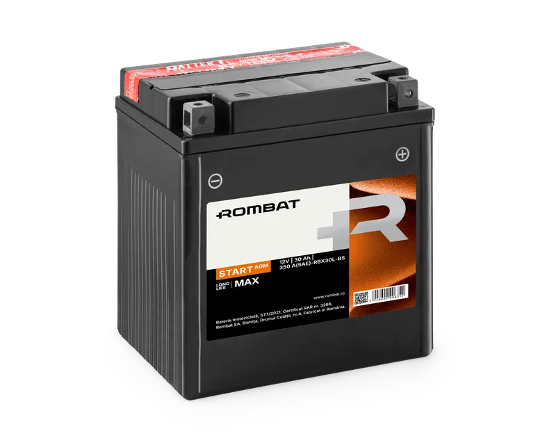 Rombat Start AGM 30Ah RBX30L-BS