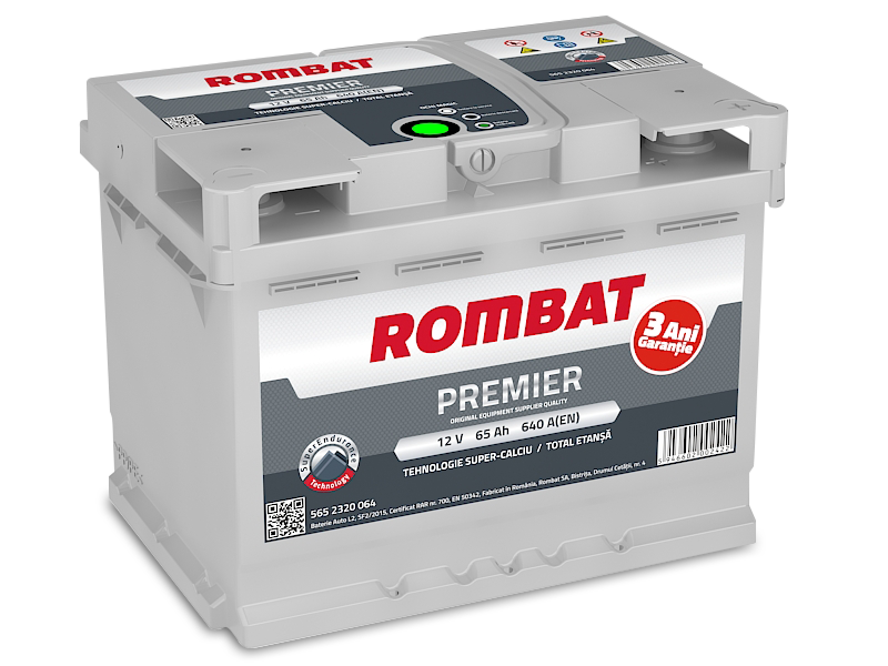 Rombat Premier Plus 65Ah