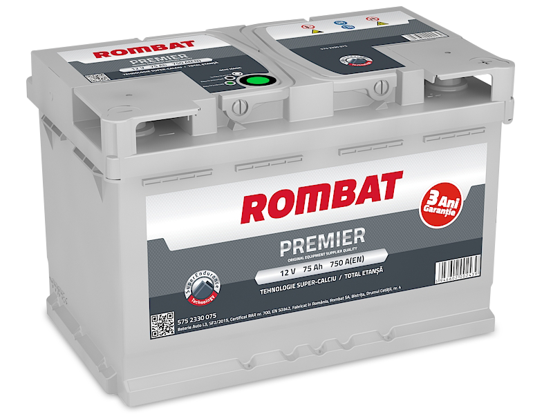 Rombat Premier Plus 75Ah