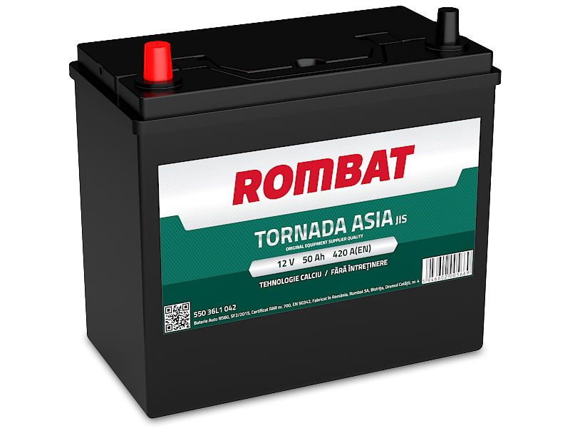 Rombat Tornada Asia 50Ah SP DM