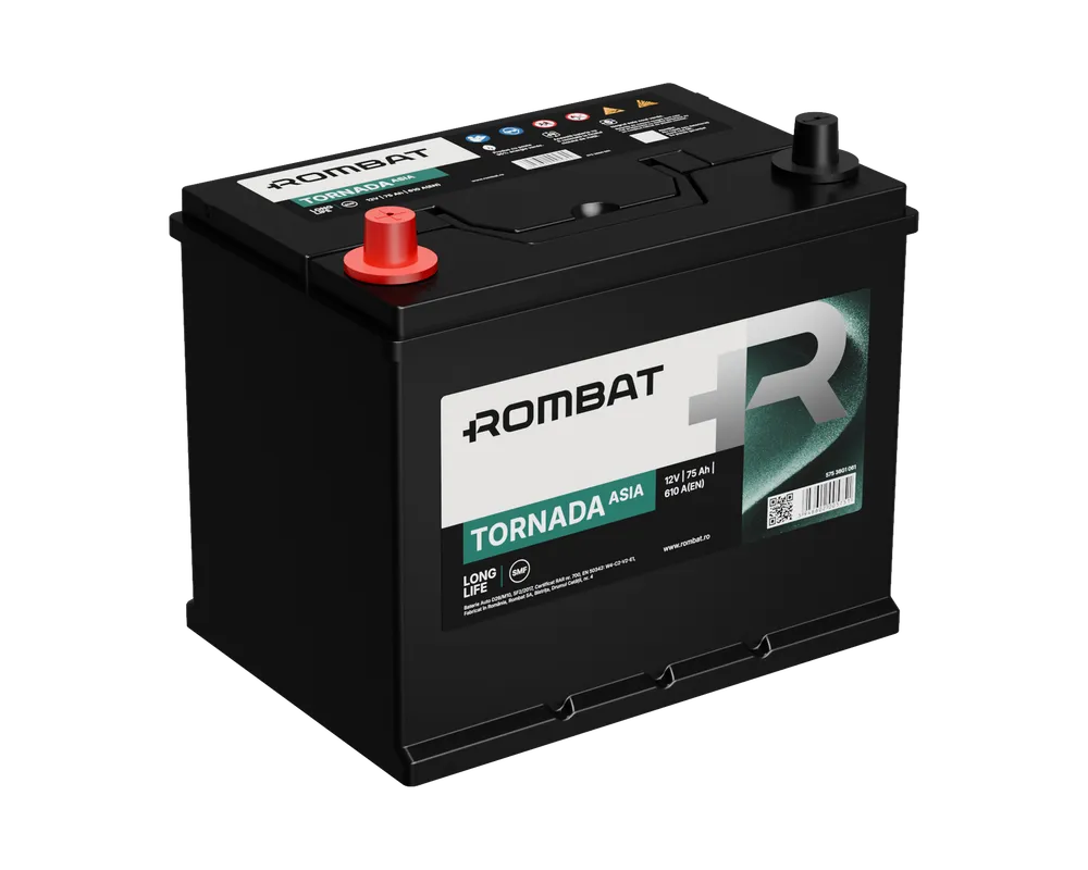 Rombat Tornada Asia 75Ah DM