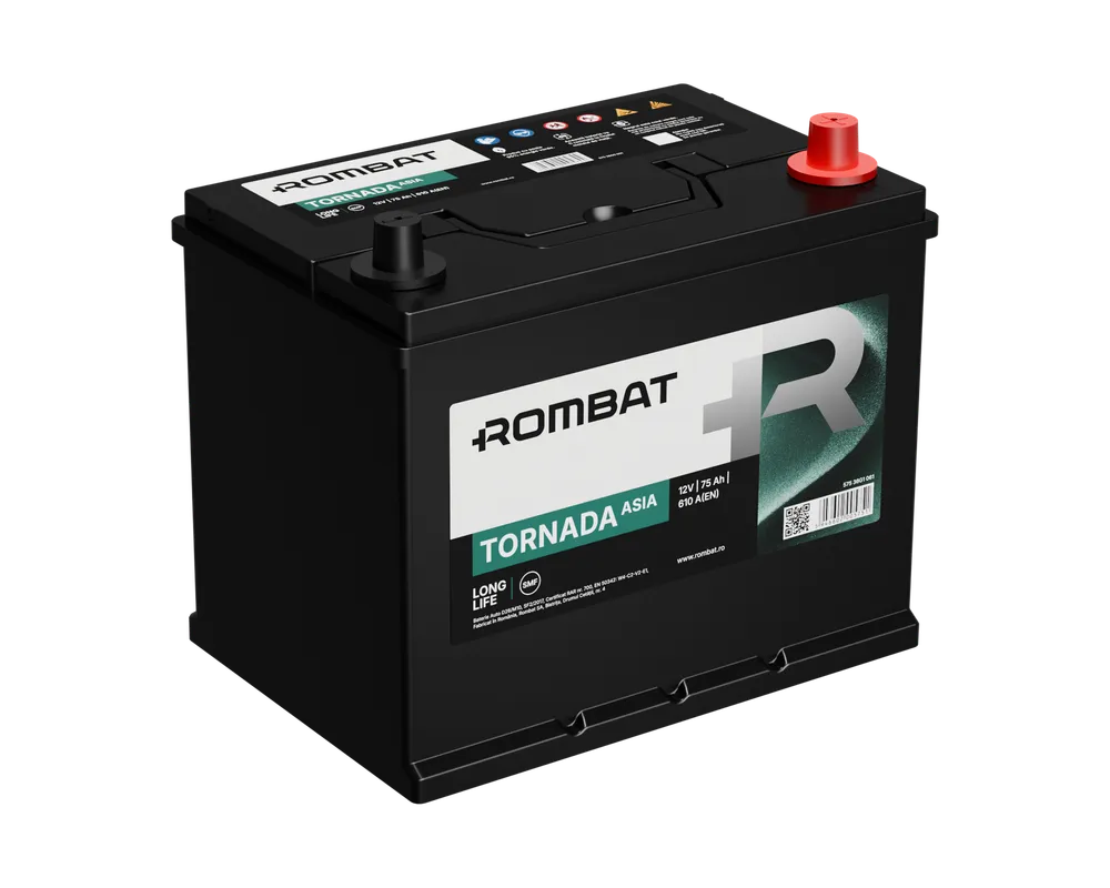 Rombat Tornada Asia 75Ah DP