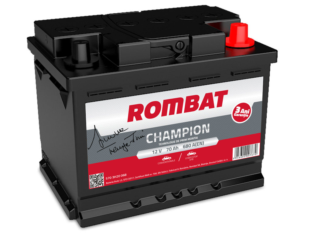 Rombat EFB Champion 70Ah