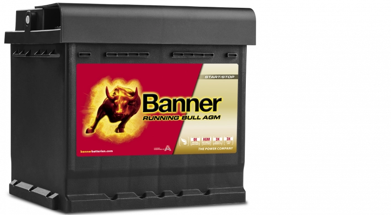 Banner 50Ah Running Bull AGM - 55001