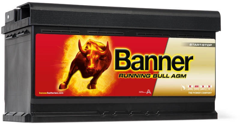 Banner 95Ah Running Bull AGM - 59501