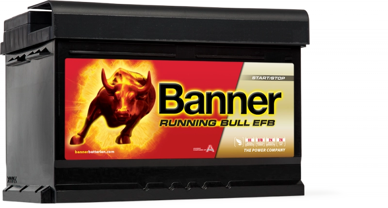 Banner 65Ah Running Bull EFB 56511