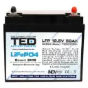 UPS LiFeP04 12,8V 50A BMS, Bluetooth, M6