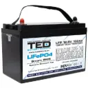 UPS LiFeP04 12,8V 100Ah BMS, Bluetooth, M6