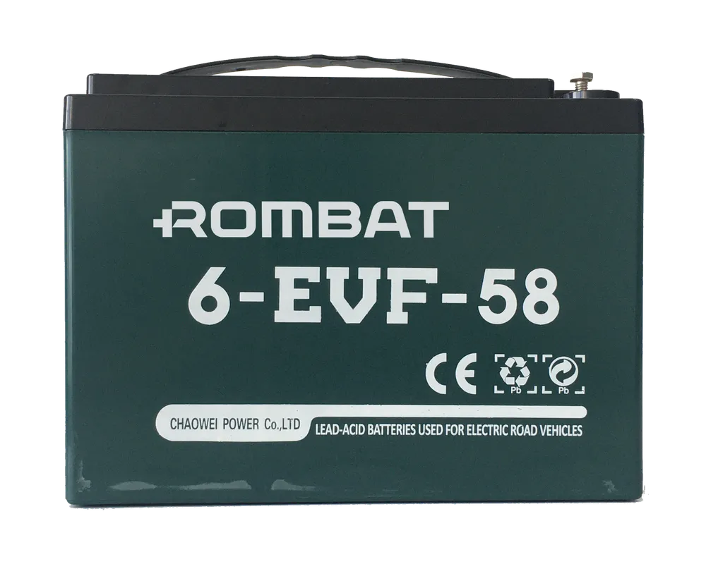 Rombat 6V-58Ah baterie semitractiune 6-EVF-58