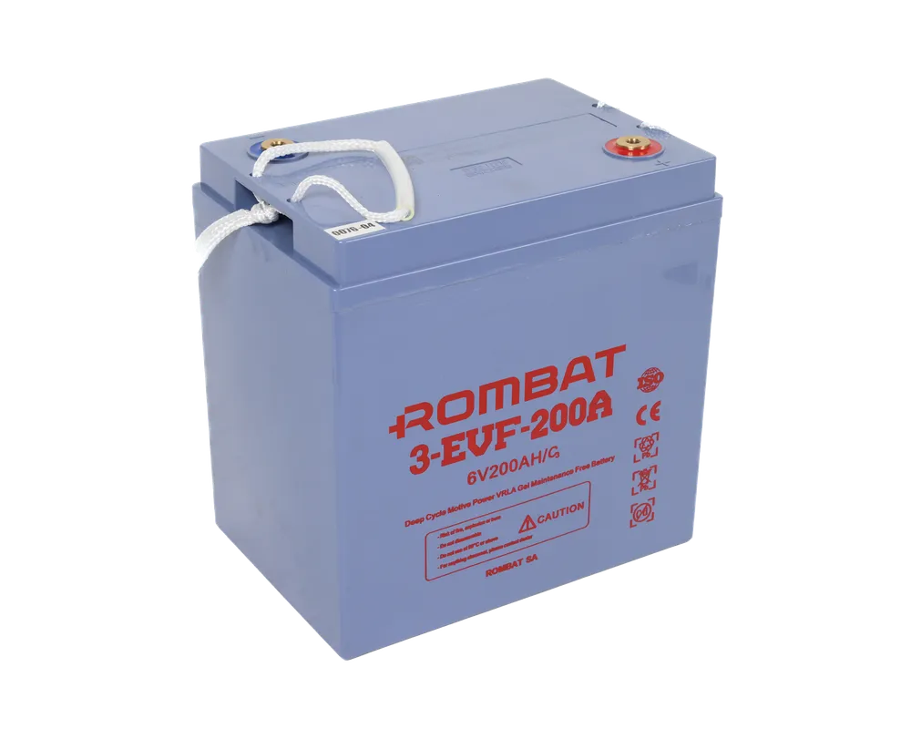 Rombat 6V-200Ah baterie semitractiune 3-EVF-200A