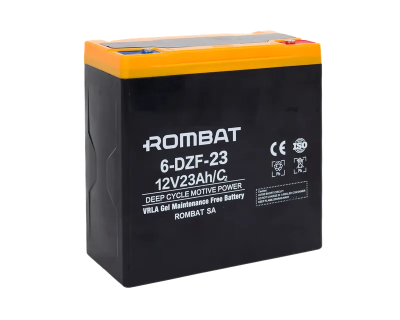 Rombat 12V-23Ah baterie bicicleta electrica 6-DZF-23