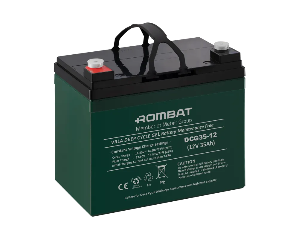 [DCG(Gel)12V-35Ah] Rombat Gel 12V-35Ah baterie stationara DCG(Gel)12V-35Ah