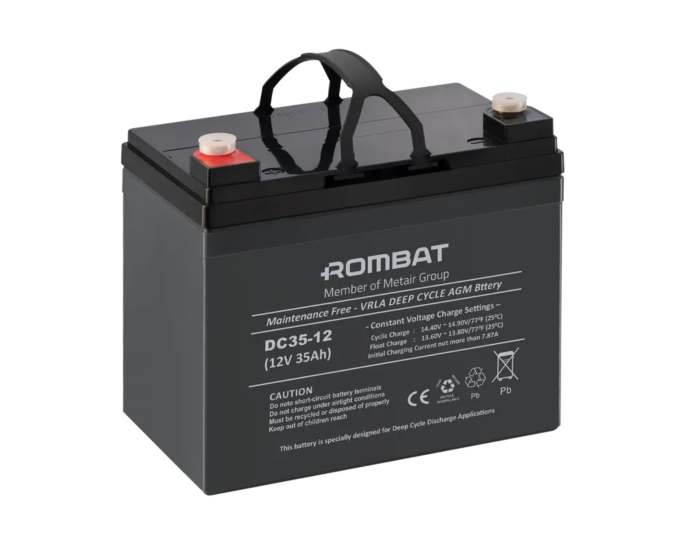 [DC12V-35Ah] Rombat AGM 12V-35Ah baterie stationara DC12V-35Ah