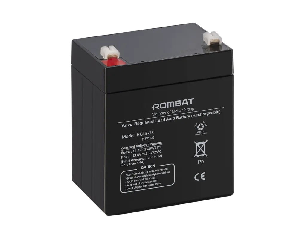 [HGL12V-5Ah F1] Rombat AGM 12V-5Ah F1 baterie stationara HGL12V-5Ah F1